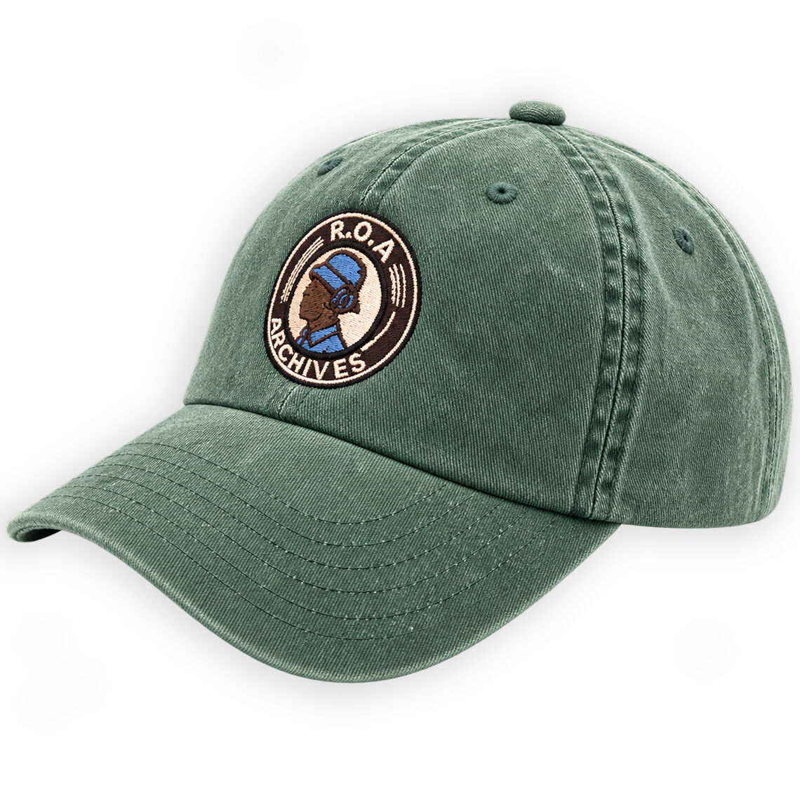 Embroidered custom organic cap