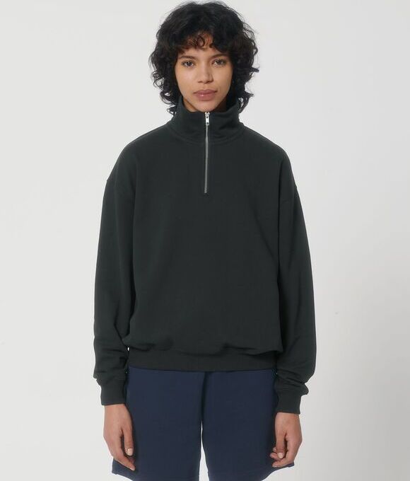 Stanley/Stella Miller Dry Quarter-Zip Organic Cotton Sweatshirt
