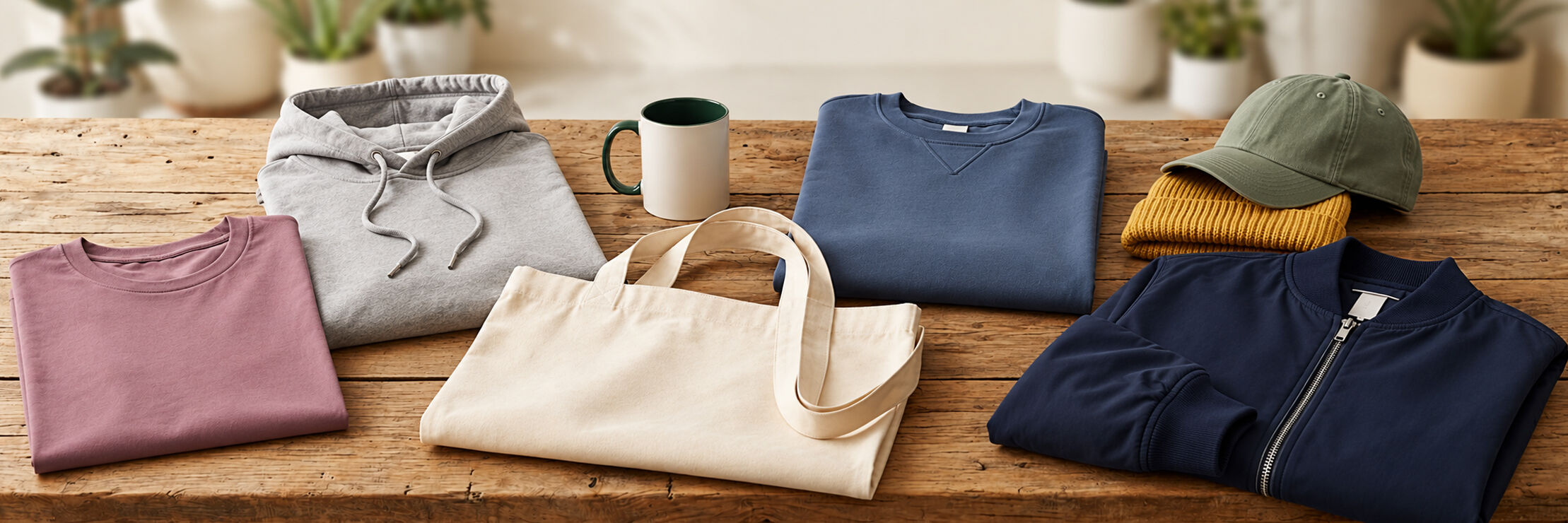 Shopify print on demand products — custom t-shirts, hoodies and merch produced for your store