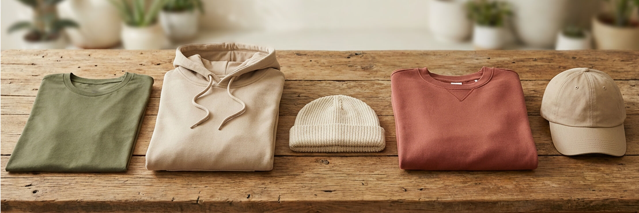 Stanley/Stella organic garments for podcast merchandise by Live Ink