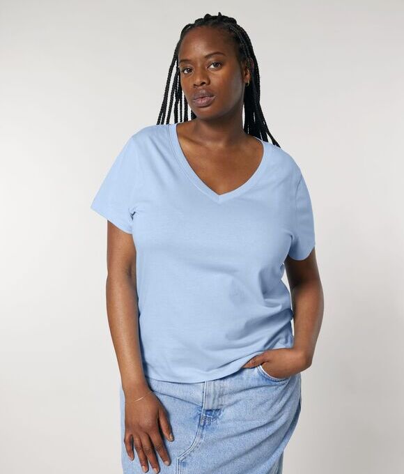Stanley/Stella Stella Isla Womens V-Neck Organic T-Shirt