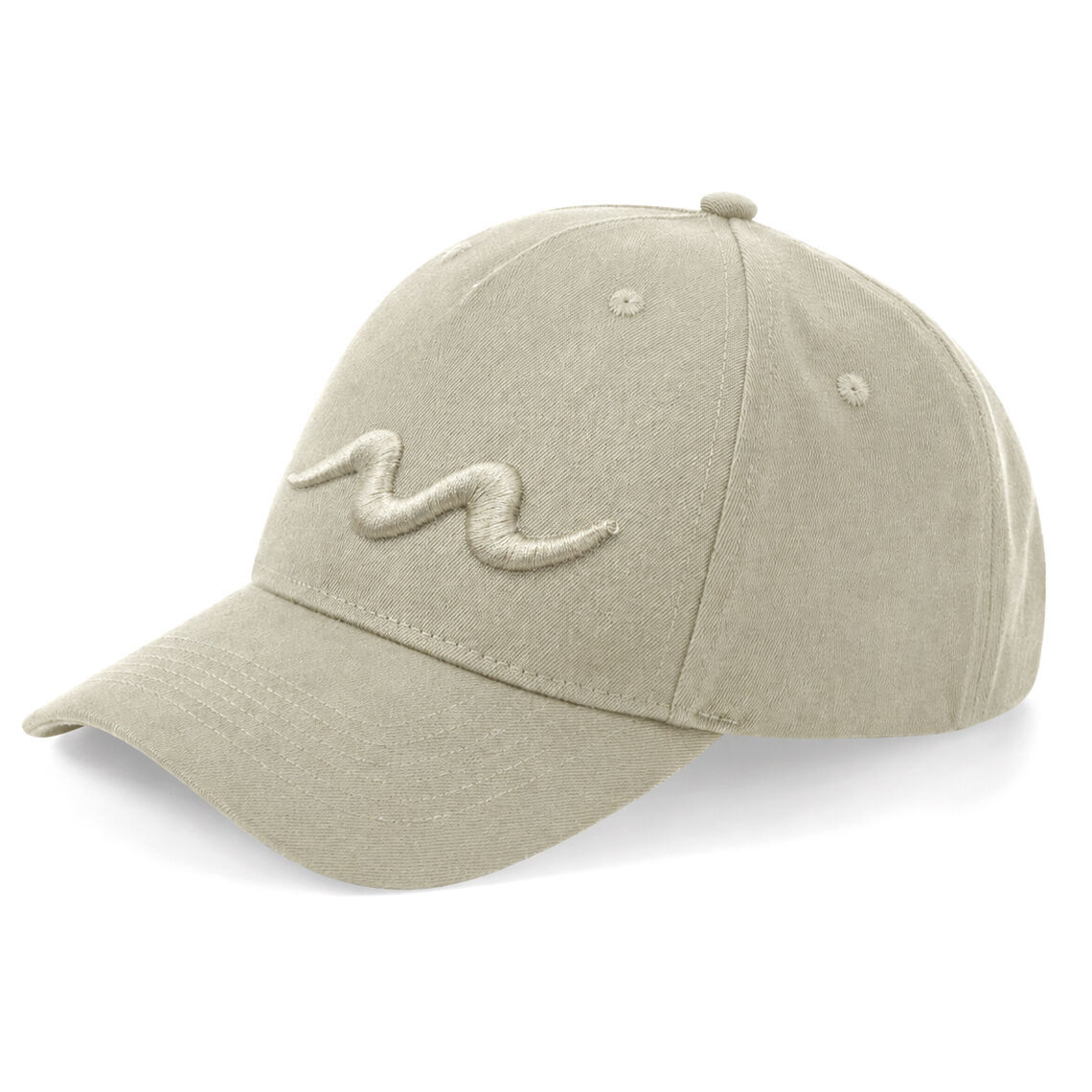 3d Embroidered Organic Baseball Cap