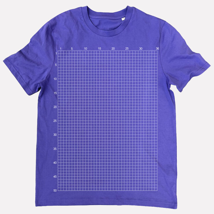 Print size guide for custom T-Shirt printing