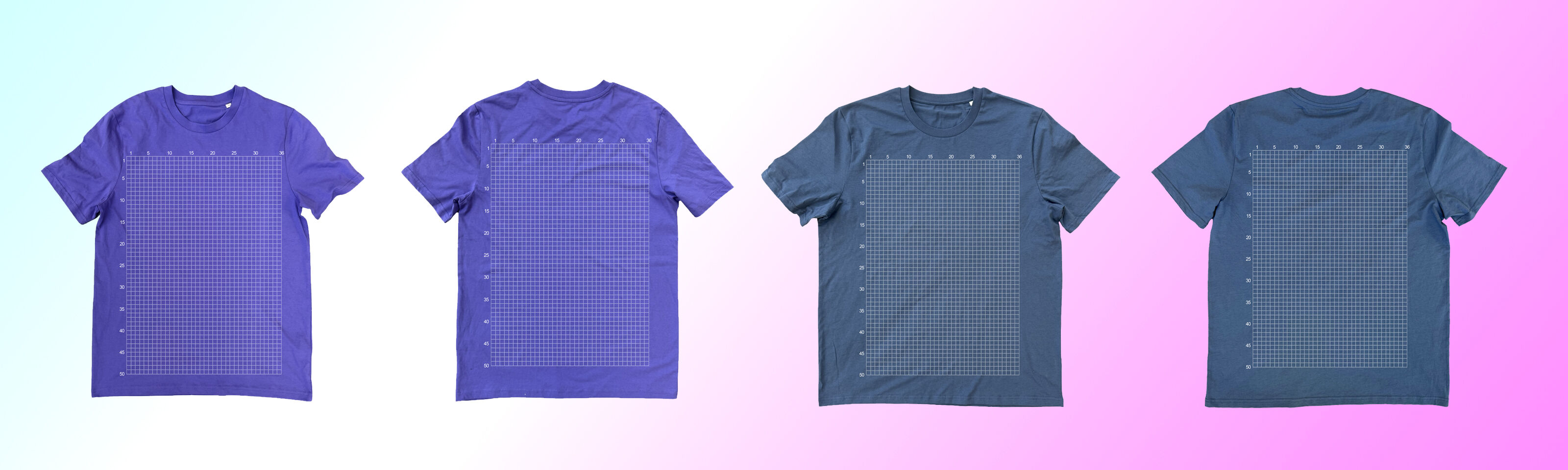 T-Shirt Print Size Template