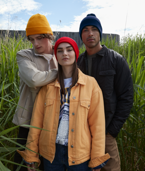 Beechfield B45N Organic Cotton Original Cuffed Beanie