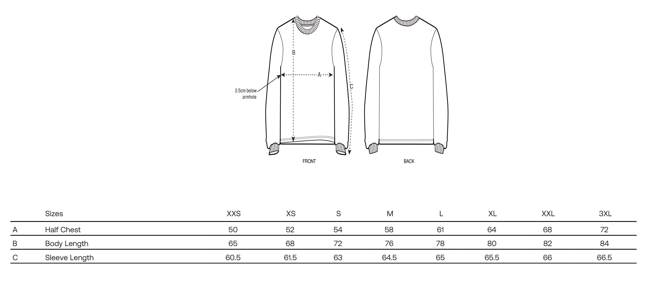 FREESTYLER SIZE GUIDE