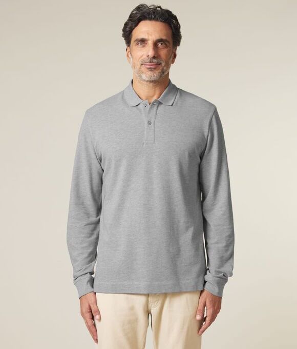 Stanley/Stella Prepster 2.0 Long Sleeve Organic Cotton Polo
