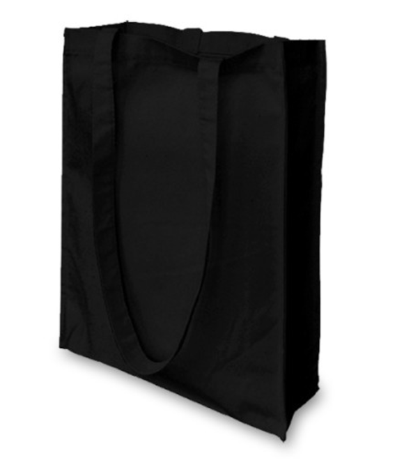 CLB: Cotton Canvas 8oz Tote Bag Shopper 32x36x10cm Long Handles & Gusset