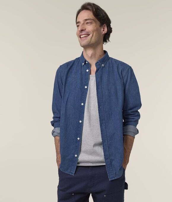 Stanley/Stella Men's Denim Shirt
