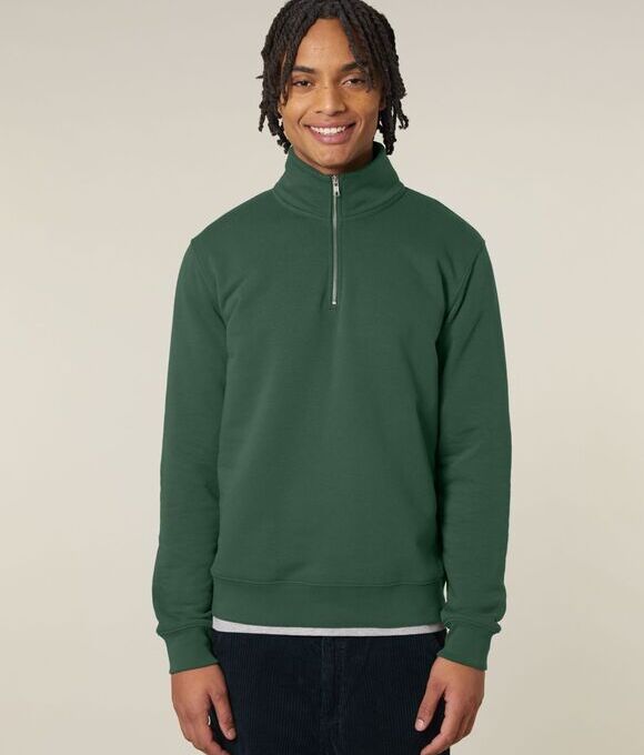 Stanley/Stella Trucker 2.0 Quarter-Zip Organic Cotton Sweatshirt
